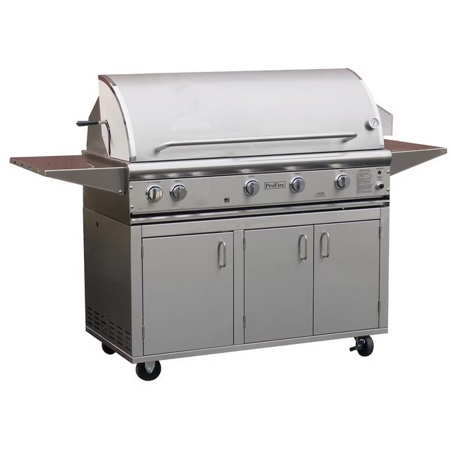 ProFire Professional Deluxe Series 48-Inch Freestanding Natural Gas Grill With SearMagic Grids