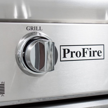 ProFire Professional Deluxe Series 48-Inch Freestanding Infrared Hybrid Natural Gas Grill With Double Side Burner