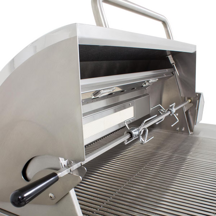 ProFire Professional Deluxe Series 48-Inch Freestanding Propane Gas Grill With Rotisserie & Double Side Burner