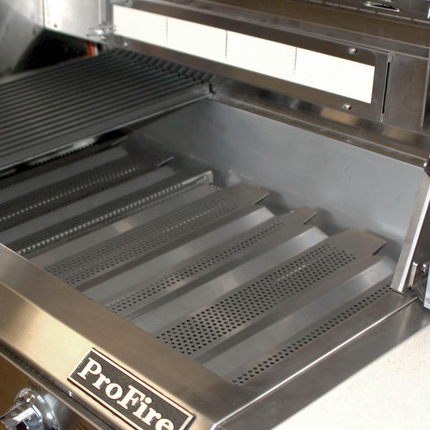 ProFire Professional Series 48-Inch Built-In Natural Gas Grill With Rotisserie & Double Side Burner - PF48RS-N