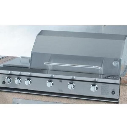 ProFire Professional Series 48-Inch Built-In Natural Gas Grill With Rotisserie & Double Side Burner - PF48RS-N