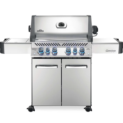 Napoleon Legacy Prestige 500 4-Burner Natural Gas Grill w/ Rotisserie & Side Burner - P500RSIBNSS-3