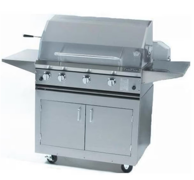 ProFire Professional Series 36-Inch Freestanding Propane Gas Grill With Rotisserie & SearMagic Grids