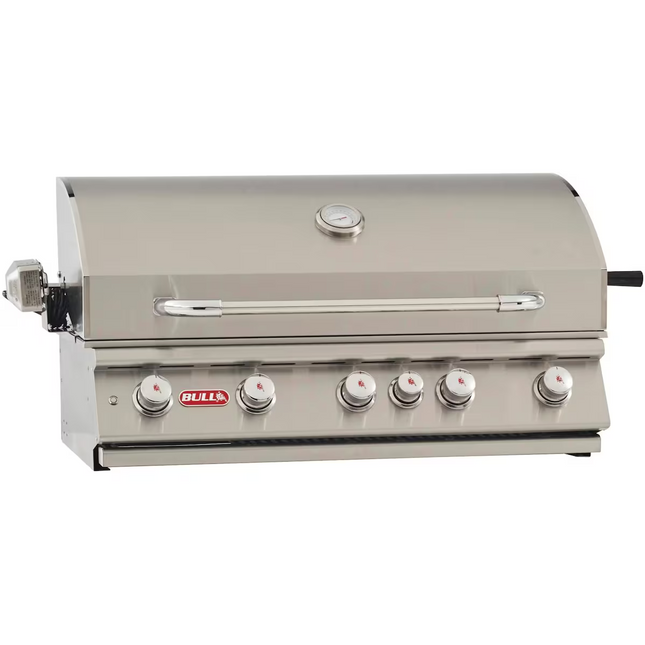Bull Brahma 38-Inch 5-Burner Built-In Propane Gas Grill With Rotisserie - 57568