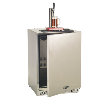 Bull Kegerator with Single Tap