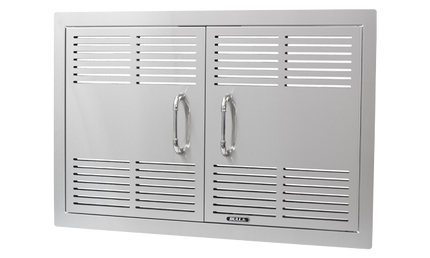 Bull 30" Dual Lined Vented Double Door w/ Reveal