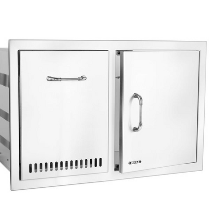 Bull Door/ Propane Drawer Combo w/ Reveal