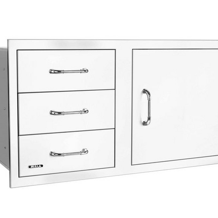 Bull 38" 3 Drawer Door Combo w/ Reveal
