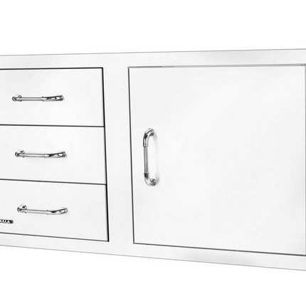 Bull 38" 3 Drawer Door Combo w/ Reveal