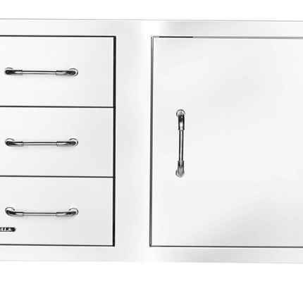 Bull 38" 3 Drawer Door Combo w/ Reveal