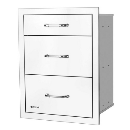 Bul Drawer, Triple, 2+1 S/S w/ Reveal