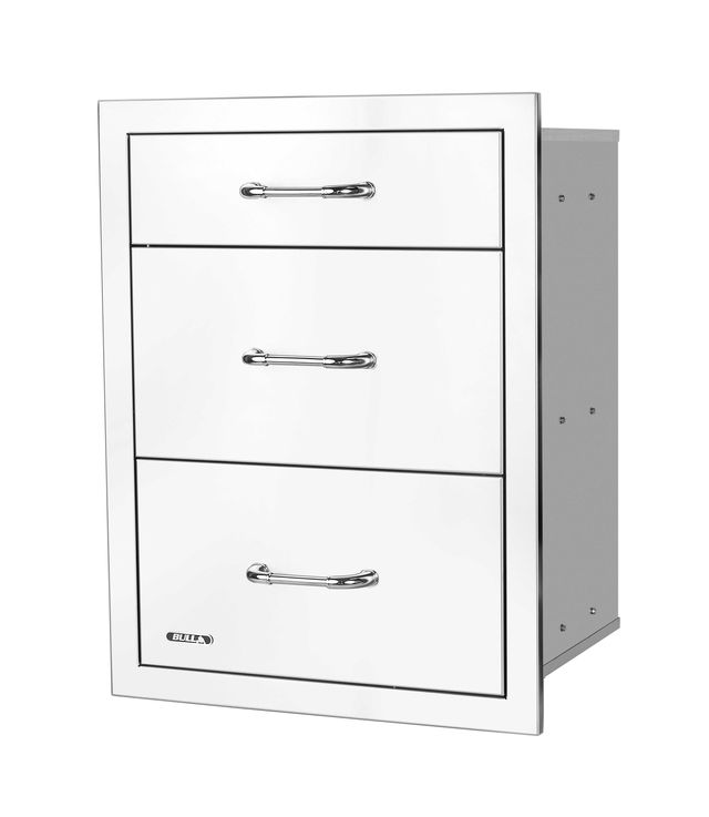 Bul Drawer, Triple, 2+1 S/S w/ Reveal