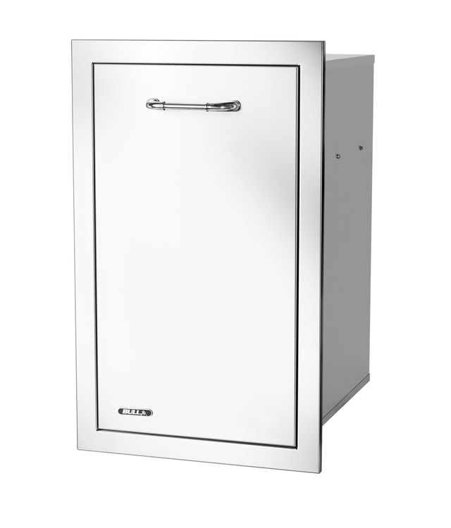 Bull Slim 10 Gallon Trash Drawer With Trash Can w/ Reveal