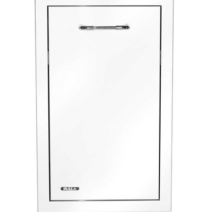 Bull Slim 10 Gallon Trash Drawer With Trash Can w/ Reveal
