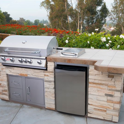 Bull 38" Brahma Drop In Grill w/light LP  - 5 Burner / 90,000 BTU's